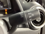 オートライトはレバーをAUTOの位置にすると周囲の明るさに応じて自動で点灯/消灯します。