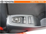 電動格納ミラーは、スイッチで簡単操作!狭いスペースでの取り回しや駐車時に大変重宝します。
