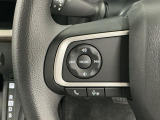 【オーディオリモコンスイッチ】ステアリング左に装備!運転中、視線をそらさずに選曲・ボリューム調整が可能に!