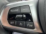 アクティブクルーズコントロール装備です。設定速度をキープしつつ、車間距離を優先し安全走行を可能と致します。長距離ドライブにマストな装備です。