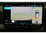 バックカメラ作動時のディスプレイです。 駐車が苦手な方にも安心のバックカメラ装備。