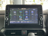 メニューを開いていただくと緑はオーディオ機能で青はナビゲーション機能とわかりやすくなっております。