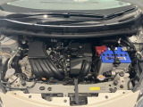 とっても綺麗なエンジンルームです♪お買い上げの際は日産整備士がメンテナンス整備を実施してお渡し致します☆