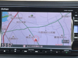 ホンダ純正メモリーナビ付きなので、迷わず目的地まで安心。