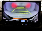 バックカメラ連動!ガイドラインも表示されるのでバック駐車が苦手な方でも安心です。