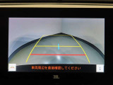 バックガイドモニター搭載で、駐車もラクラク安心です!