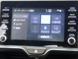 オーディオソースはご覧の通りです。Bluetoothを搭載しています。スマホと連動させると音楽等楽しむことが出来ます。
