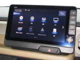 ナビゲーションは純正9インチメモリーナビ(LXU-242NBi)を装着しております。AM、FM、CD、DVD再生、Bluetooth、音楽録音再生、フルセグTVがご使用いただけます。