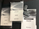 メンテナンスノート・車両取扱説明書・ナビゲーション取扱説明書も完備しています。