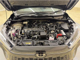 トヨタ中古車「まるごとクリーニング」施工済。エンジンルームを専用洗剤で洗浄!高圧&スチーム洗浄も行います。樹脂部分も艶出し剤でピカピカです☆☆