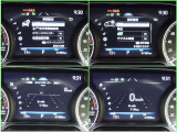 メーター内ディスプレイには車の様々な情報を切替表示できます!あると便利で役に立つ機能ですね!