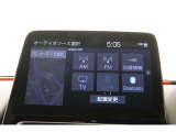 ラジオ、テレビ、ブルートゥースが付いてます。