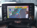 疲れを感じたら、車を止めてテレビを見ながら休憩してはいかがでしょう