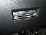 ETC車載器付きです。高速道路の料金所もスムーズに通過できます。