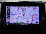 【ナビ】メモリーナビ(MM321D-L)付きです。目的地を設定すれば初めての場所でも簡単に行くことができます。もちろん音楽だって聴けちゃいます♪