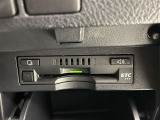 ETC車載器付きです。高速道路の料金所もスムーズに通過できます。
