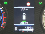 障害物を感知し知らせてくれるので安心です♪