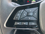 ハンドル操作部 オーディオコントロールスイッチで手元でボリューム調整などが操作できます