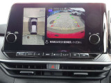 アラウンドビュー☆空から見下ろすような視点で、スムーズな駐車と安全確認をサポート!運転の心強い味方になってくれます♪