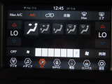 モニターからもエアコンの操作が可能です!