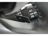 運転者がハンドルから手を離さずに、マニュアルトランスミッション車を運転しているかのように、疑似的なギアチェンジ(変速比の変更)を行うための装置です。
