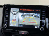 【バックモニター】 車庫入れの後方確認や、バックで駐車場に出入りの際等に後方を確認するのをお手伝いできます