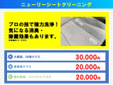 【シートクリーニング】プロの技で協力洗浄!気になる消臭・除菌効果もあります。