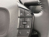 前方の車との車間を設定し、スピードを上げたり緩めたりを自動で行ってくれる追尾式の「レーダークルーズ」。上級装備の一つです!高級車にしかつかない嬉しい機能です。