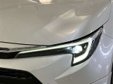【LEDヘッドライト】白く照らされるのが特徴です。明るいだけでなく、周囲からの認知されやすく歩行者や死角にいる方へアピール効果、安全性が飛躍的に向上します!