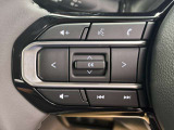 ステアリングオーディオスイッチが付いているため、運転中でもお手元でチャンネルやボリュームの操作をして頂けます。