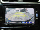 バックカメラの画像です。車庫入れの安心感がアップしますね。