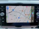 Appleカープレイの写真です(androidオートも同様に接続できます)