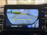 バックカメラの画像です。車庫入れの安心感がアップしますね☆