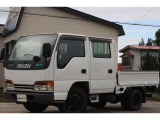 エルフ 3.1 ダブルキャブ フルフラットロー ディーゼル 4WD 