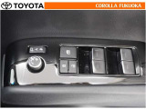 電動格納ミラーは、スイッチで簡単操作!狭いスペースでの取り回しや駐車時に大変重宝します。