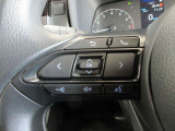 ステアリングスイッチは前方から目を離すことなく操作することが可能です☆わき見運転の防止に役立ちます!!