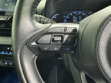 ステアリングスイッチ装備!運転しながら手元でオーディオの操作などができます。