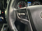 ステアリングスイッチ装備!運転しながら手元でオーディオの操作などができます。