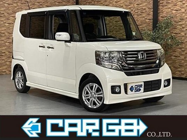 N-BOXカスタム G Lパッケージ 両側スライド・片側電動 ナビ TV