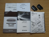 取扱説明書や保証書・整備手帳など、しっかり揃っております。