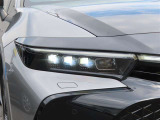 今や主流となってきました「LEDヘッドランプ」。消費電力も少なく、エコ走行に貢献します。コレが付いているだけで、優越感に浸れますよね。HIDに負けないくらい明るく安全です。
