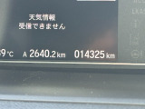 走行距離14324KMと少ないです。