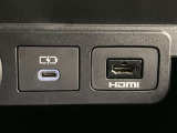 Type-Cポート・HDMI端子がついています。