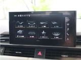 アウディの最新技術を投入したMMI(マルチメディアインターフェイス)多彩なインフォテインメントをシンプルで簡単に、自在の操作できる最新テクノロジーです。