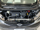 とっても綺麗なエンジンルームです♪お買い上げの際は日産整備士がメンテナンス整備を実施してお渡し致します☆