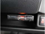 ETC車載器付きです。高速道路の料金所もスムーズに通過できます。