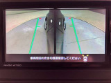 フロントタイヤ付近の死角もバッチリ見えます。