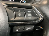 MRCC(マツダレーダークルーズコントロール)は先行車との車間を維持しながら追従走行を行い、長距離でのドライバー負担を軽減させてくれます。