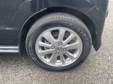 おしゃれは足元から♪♪『165/60R14インチ』♪♪日産純正アルミホイールをはいております♪♪
