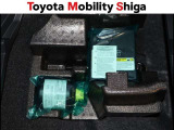 もしもの時に便利なタイヤパンク修理キット装着車です。
